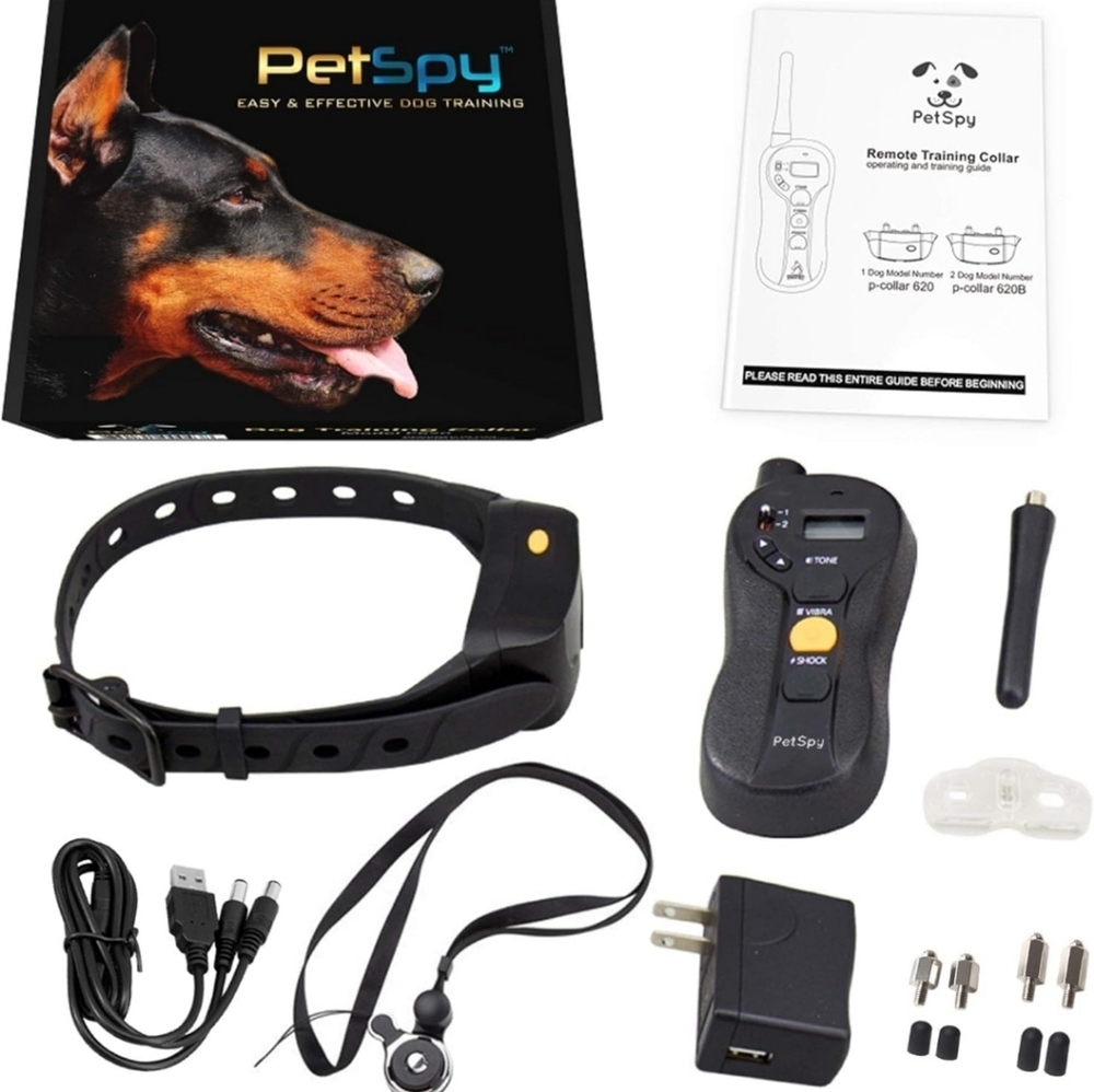 Dog Training Shock Collar for Dogs with Vibration, Electric Shock, Beep; Recharg - Picture 5 of 8